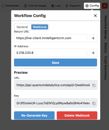 Advanced Webhook API Integration